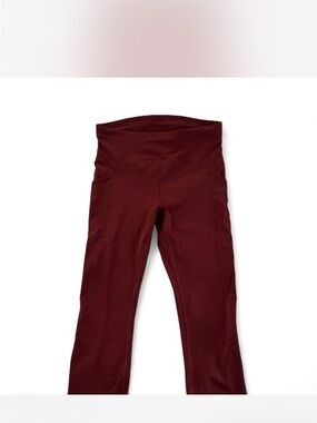 Women’s lululemon High-Waist Burgundy Active Leggings
